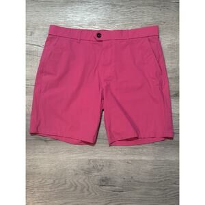 Greyson Men’s Golf Shorts 34 Pink Fuchsia EUC Performance